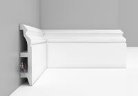 Плинтус напольный из дюрополимера Decomaster D232ДМ (100*22*2000мм)